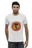 Заказать мужскую футболку в Москве. Футболка базовая Chicago Blackhawks от kspsshop - готовые дизайны и нанесение принтов.