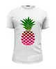 Заказать мужскую футболку в Москве. Футболка базовая Pineapple♥LOVE от balden - готовые дизайны и нанесение принтов.