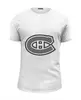 Заказать мужскую футболку в Москве. Футболка базовая Montreal Canadiens  от kspsshop - готовые дизайны и нанесение принтов.