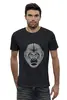 Заказать мужскую футболку в Москве. Футболка базовая Monkey от YellowCloverShop - готовые дизайны и нанесение принтов.
