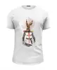 Заказать мужскую футболку в Москве. Футболка базовая crusader rabbit от soyak - готовые дизайны и нанесение принтов.