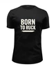 Заказать мужскую футболку в Москве. Футболка базовая Born to ruck от Rugby  Man - готовые дизайны и нанесение принтов.