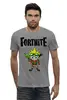 Заказать мужскую футболку в Москве. Футболка базовая FORTNITE от balden - готовые дизайны и нанесение принтов.