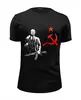 Заказать мужскую футболку в Москве. Футболка базовая Ленин от madw - готовые дизайны и нанесение принтов.