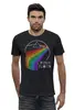 Заказать мужскую футболку в Москве. Футболка базовая Pink Floyd от geekbox - готовые дизайны и нанесение принтов.