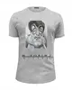 Заказать мужскую футболку в Москве. Футболка базовая Удивленный Сталлоне от denis01001 - готовые дизайны и нанесение принтов.