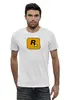 Заказать мужскую футболку в Москве. Футболка базовая Rockstar от GOOD PRINT - готовые дизайны и нанесение принтов.