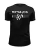 Заказать мужскую футболку в Москве. Футболка базовая Metallica от Leichenwagen - готовые дизайны и нанесение принтов.