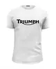 Заказать мужскую футболку в Москве. Футболка базовая triumph от poluektoff@bmail.ru - готовые дизайны и нанесение принтов.