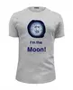 Заказать мужскую футболку в Москве. Футболка базовая Луна из Mighty Boosh от cheerfuldead - готовые дизайны и нанесение принтов.