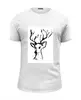 Заказать мужскую футболку в Москве. Футболка базовая dear deer от Anna Tse - готовые дизайны и нанесение принтов.