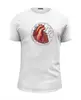 Заказать мужскую футболку в Москве. Футболка базовая Внутренний мир - сердце от burp99@mail.ru - готовые дизайны и нанесение принтов.