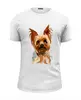 Заказать мужскую футболку в Москве. Футболка базовая ❖Yorkshire Terrier❖ от balden - готовые дизайны и нанесение принтов.