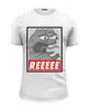Заказать мужскую футболку в Москве. Футболка базовая Re Pepe от only_batman@mail.ru - готовые дизайны и нанесение принтов.