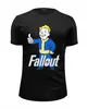 Заказать мужскую футболку в Москве. Футболка базовая Fallout game от Leichenwagen - готовые дизайны и нанесение принтов.