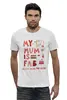Заказать мужскую футболку в Москве. Футболка базовая Моя мама потрясающая (My mum is fab) от coolmag - готовые дизайны и нанесение принтов.