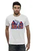 Заказать мужскую футболку в Москве. Футболка базовая Реальные Парни (Blue Mountain State) BMS от coolmag - готовые дизайны и нанесение принтов.