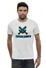 Заказать мужскую футболку в Москве. Футболка базовая Minecraft - Майнкрафт от Savara - готовые дизайны и нанесение принтов.