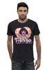 Заказать мужскую футболку в Москве. Футболка базовая Freddie Mercury  от T-shirt print  - готовые дизайны и нанесение принтов.