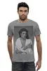 Заказать мужскую футболку в Москве. Футболка базовая Michael Jackson от KinoArt - готовые дизайны и нанесение принтов.