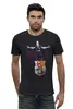Заказать мужскую футболку в Москве. Футболка базовая Cesare-FC Batcelona 28 от cesare - готовые дизайны и нанесение принтов.