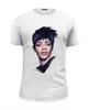 Заказать мужскую футболку в Москве. Футболка базовая Rihanna от kreed - готовые дизайны и нанесение принтов.
