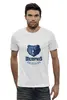 Заказать мужскую футболку в Москве. Футболка базовая Memphis Grizzlies от BURNSHIRTS - готовые дизайны и нанесение принтов.