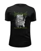 Заказать мужскую футболку в Москве. Футболка базовая Black & Death Metal Art от Leichenwagen - готовые дизайны и нанесение принтов.