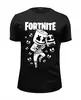 Заказать мужскую футболку в Москве. Футболка базовая Fortnite, Marshmello от geekbox - готовые дизайны и нанесение принтов.