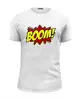 Заказать мужскую футболку в Москве. Футболка базовая Boom! от geekbox - готовые дизайны и нанесение принтов.