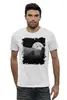 Заказать мужскую футболку в Москве. Футболка базовая Moon Ski от oneredfoxstore@gmail.com - готовые дизайны и нанесение принтов.
