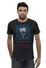 Заказать мужскую футболку в Москве. Футболка базовая Terminator от KinoArt - готовые дизайны и нанесение принтов.