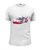 Заказать мужскую футболку в Москве. Футболка базовая porsche  от T-shirt print  - готовые дизайны и нанесение принтов.