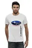 Заказать мужскую футболку в Москве. Футболка базовая Я Субарист LEGACY STI (Subaru Club 161) от Евгений Лукьянов - готовые дизайны и нанесение принтов.