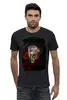 Заказать мужскую футболку в Москве. Футболка базовая Freddy Krueger от Leichenwagen - готовые дизайны и нанесение принтов.