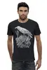 Заказать мужскую футболку в Москве. Футболка базовая Белая Ворона от printik - готовые дизайны и нанесение принтов.