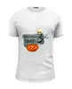 Заказать мужскую футболку в Москве. Футболка базовая Хэллоуин от Ирина - готовые дизайны и нанесение принтов.