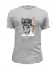 Заказать мужскую футболку в Москве. Футболка базовая чихуа собака  от juliafast77 - готовые дизайны и нанесение принтов.