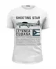 Заказать мужскую футболку в Москве. Футболка базовая Shooting Star от Рустам Юсупов - готовые дизайны и нанесение принтов.