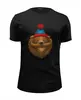 Заказать мужскую футболку в Москве. Футболка базовая Медведь с усами от printik - готовые дизайны и нанесение принтов.