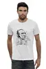 Заказать мужскую футболку в Москве. Футболка базовая Чарльз Буковски(Charles Bukowski) от Easy-store - готовые дизайны и нанесение принтов.