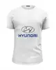Заказать мужскую футболку в Москве. Футболка базовая Hyundai от autostal@mail.ru - готовые дизайны и нанесение принтов.
