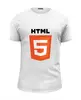 Заказать мужскую футболку в Москве. Футболка базовая HTML 5 от Nalivaev - готовые дизайны и нанесение принтов.