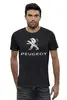 Заказать мужскую футболку в Москве. Футболка базовая PEUGEOT от DESIGNER   - готовые дизайны и нанесение принтов.