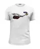 Заказать мужскую футболку в Москве. Футболка базовая Roadrunner T-shirt от owdc - готовые дизайны и нанесение принтов.