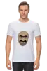 Заказать мужскую футболку в Москве. Футболка базовая Shatatel от mems - готовые дизайны и нанесение принтов.