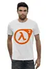 Заказать мужскую футболку в Москве. Футболка базовая half-life 2 от VashAdmin - готовые дизайны и нанесение принтов.