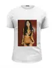 Заказать мужскую футболку в Москве. Футболка базовая Megan Fox от торгаш - готовые дизайны и нанесение принтов.