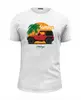 Заказать мужскую футболку в Москве. Футболка базовая Jeep Summer от Oleg Markaryan - готовые дизайны и нанесение принтов.