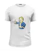Заказать мужскую футболку в Москве. Футболка базовая Fallout от Picasso - готовые дизайны и нанесение принтов.